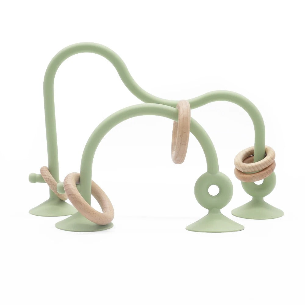 anneau de dentition bébé couleur verte