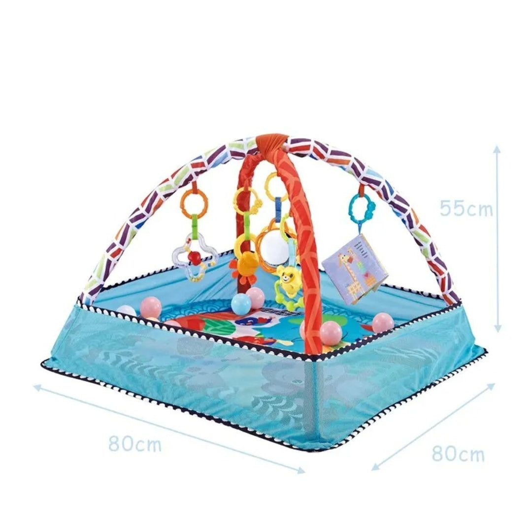 Tapis de jeux bébé bleu