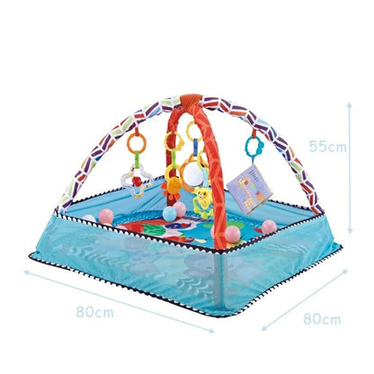Tapis de jeux bébé bleu
