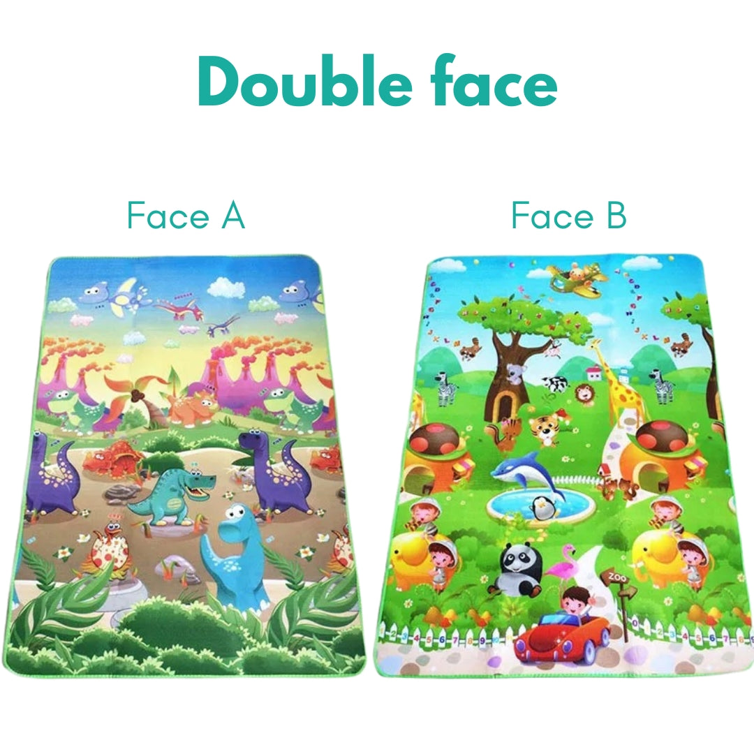 Tapis éveil dinosaures coloré