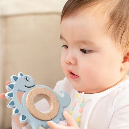 anneau de dentition dinosaure avec texture massante