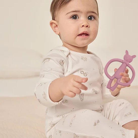 anneau de dentition ergonomique facile à saisir