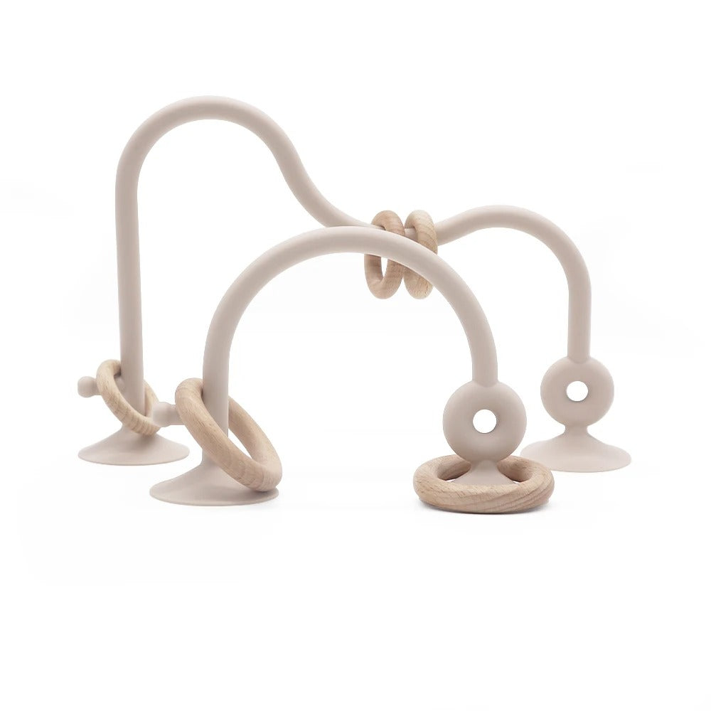 anneau de dentition naturel avec ventouse