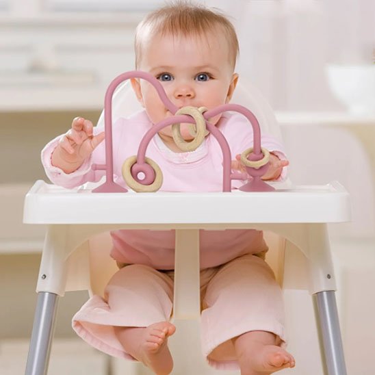 anneau de dentition silicone facile à saisir