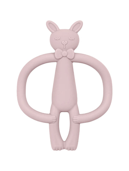 anneau de dentition silicone sans BPA design lapin mignon