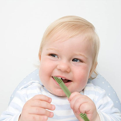 anneau de dentition texturé pour masser gencives bébé