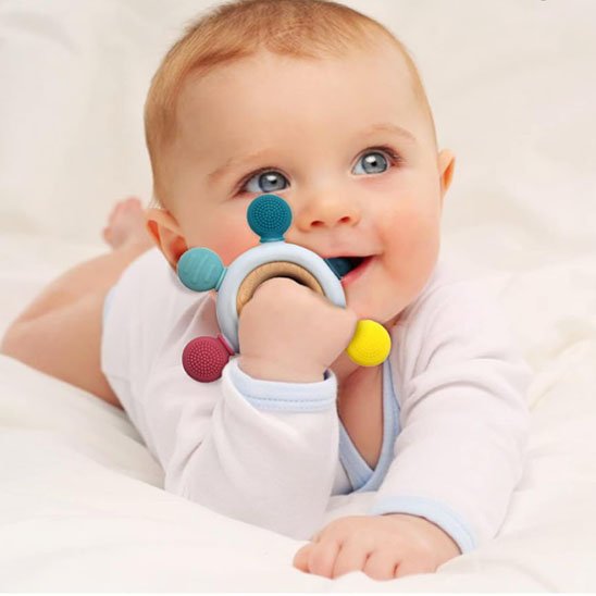 anneau dentition sans bpa pour bébé