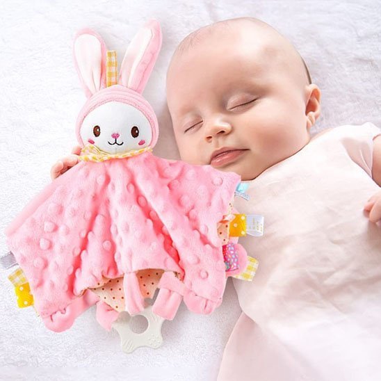 doudou bébé peluche lapin