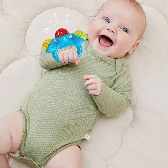 hochet bébé anneau préhension