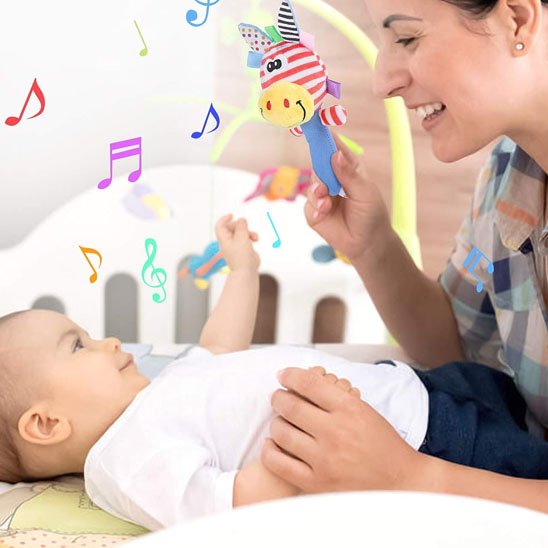hochet bébé coloré pour nouveau ne