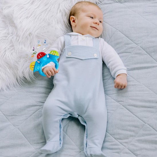 hochet bébé plastique coloré