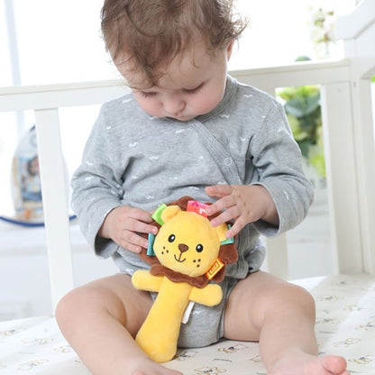hochet en tissu doux animaux bebe