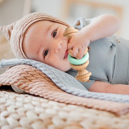 Hochet bébé Montessori bois écologique