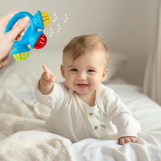jouet eveil hochet bébé multicolore