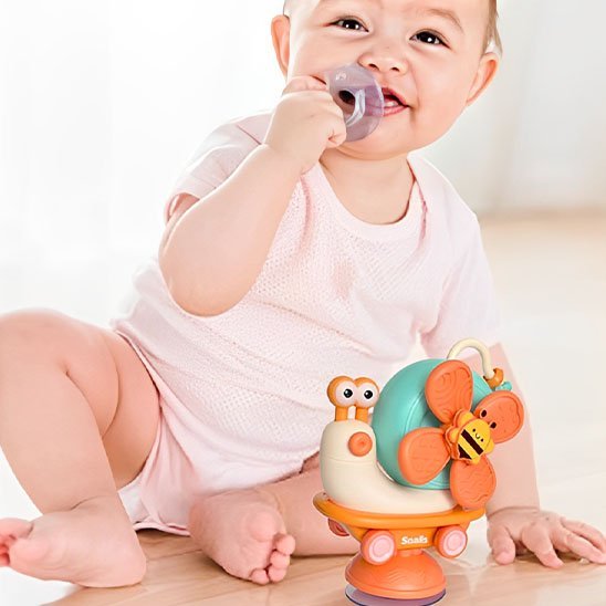 jouet pour bebe escargot activite