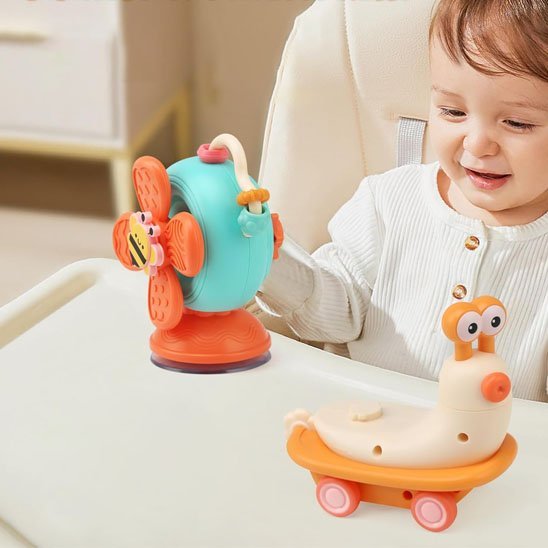 jouet pour bebe escargot sensoriel