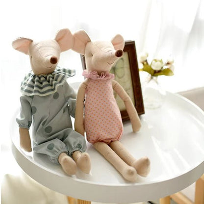 mignon doudou bébé souris poupée