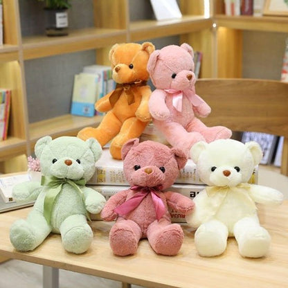 ours en peluche colorés