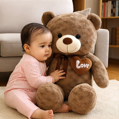 ours en peluche pour bébé