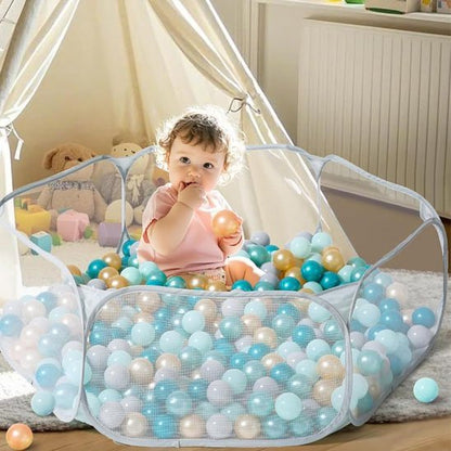 piscine a balles bebe sécurisée pour intérieur