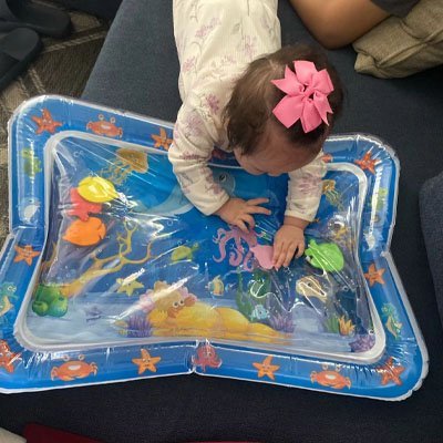Tapis d'eau bébé éveil sensoriel