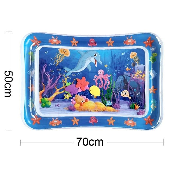 tapis d'eau bébé fond de mer