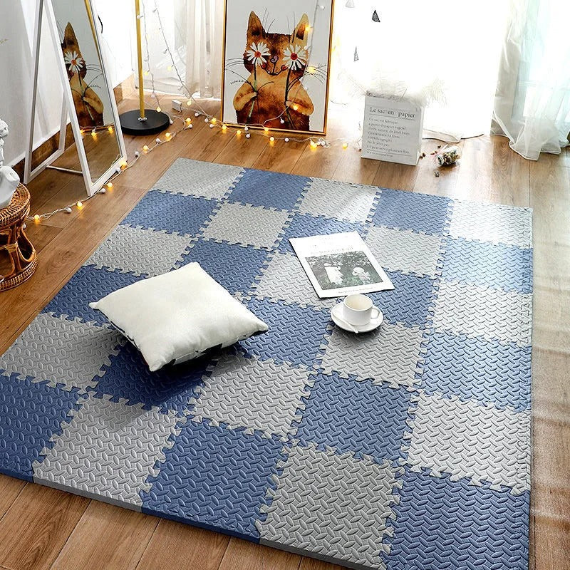 tapis de jeux bébé puzzle confortable pour aire de jeu