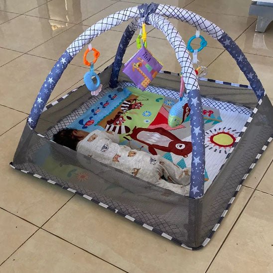 tapis éveil bébé multifonction pour développement sensoriel