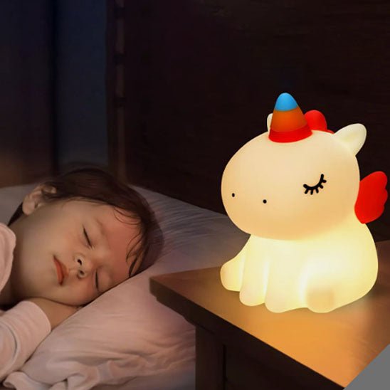 veilleuse bébé licorne lumiere