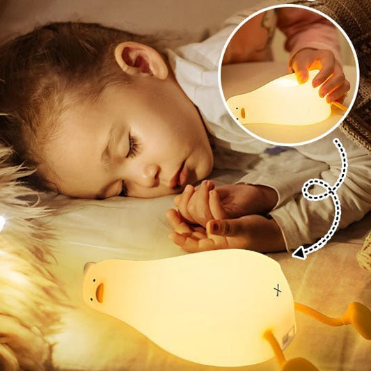 veilleuse bebe lumiere nuit canard